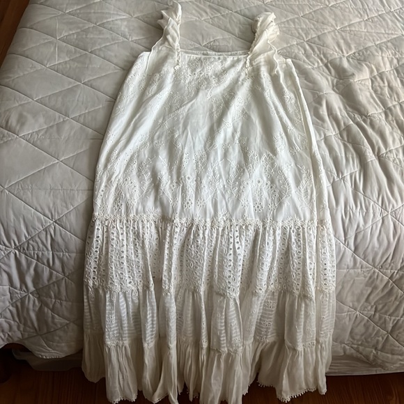 Anthropologie Payal Jain Fallon Eyelet Maxi Dress NWT size 6 - Picture 3 of 16